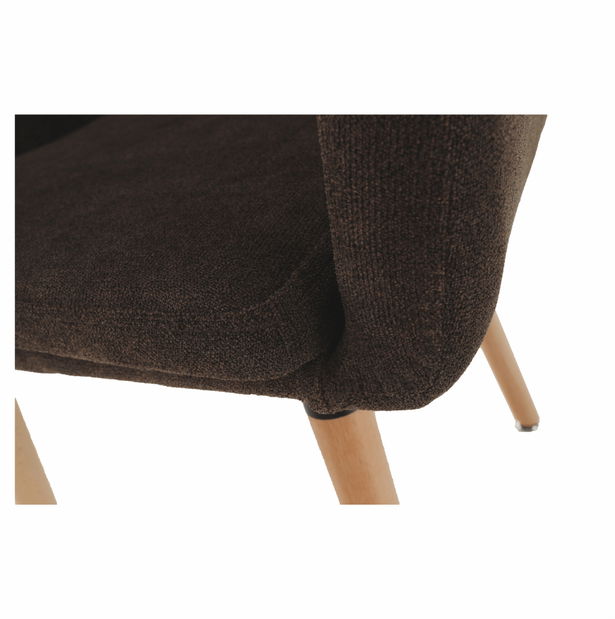 Jídelní židle Dabir (tmavohnědá)