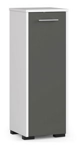 Koupelnová skříňka Farid TYP1 (bílá + šedá)