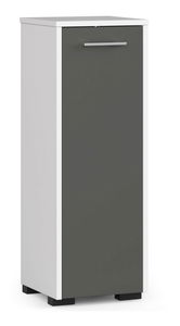 Koupelnová skříňka Farid TYP1 (bílá + šedá)