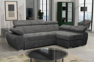 Rohová sedací souprava Gozo (šedá)