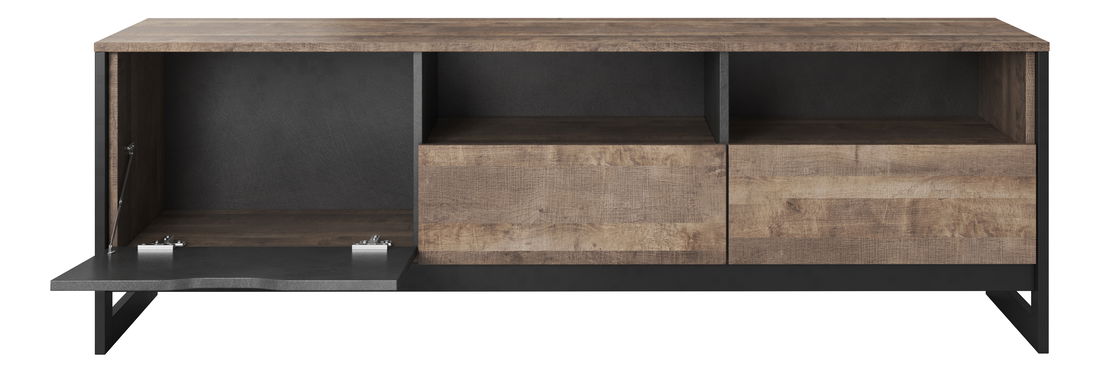 TV stolek/skříňka Adrissa (dub sand grande + matera)