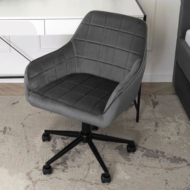 Kancelářské křeslo Levanto (šedá)