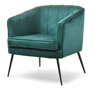 Křeslo Etimee F (zelená + černá)