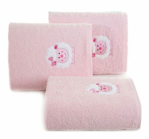 Sada ručníků 50x90 cm Bambino 42 (6 ks) (bledorůžová)