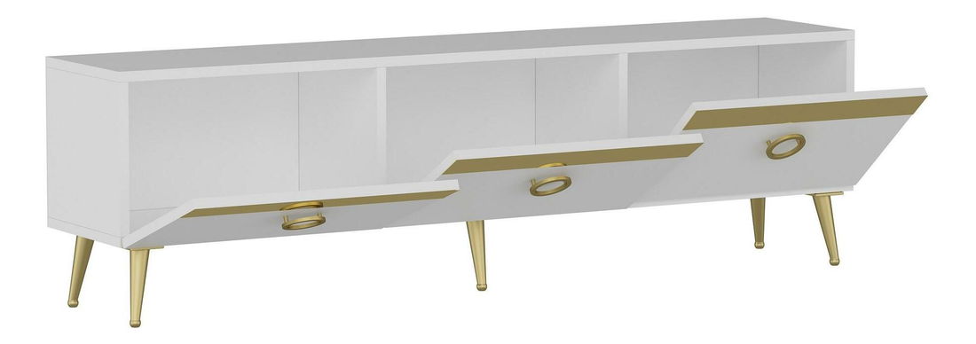 TV stolek/skříňka Vidipo (bílá)