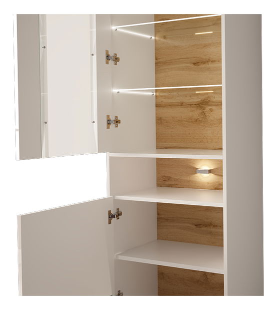 Vitrína Gallina 60 (bílá)