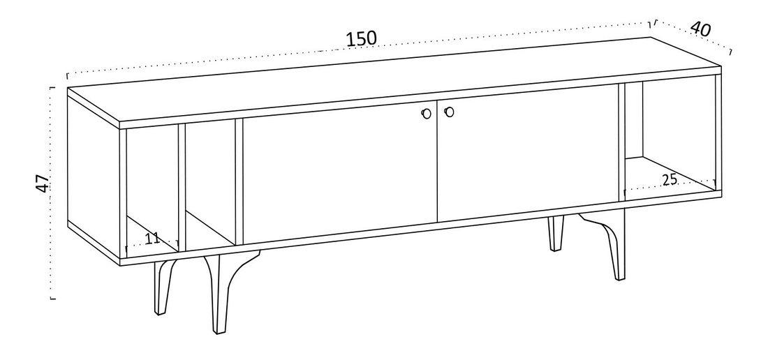 TV stolek/skříňka Aliex 1