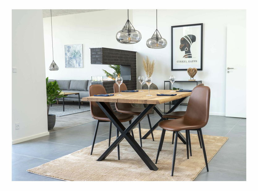 Jídelní židle Sinina (hnědá)