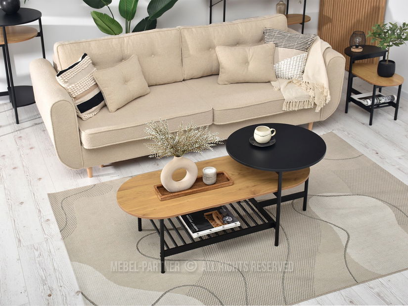 Konferenční stolek Lorelail Xl (černá)