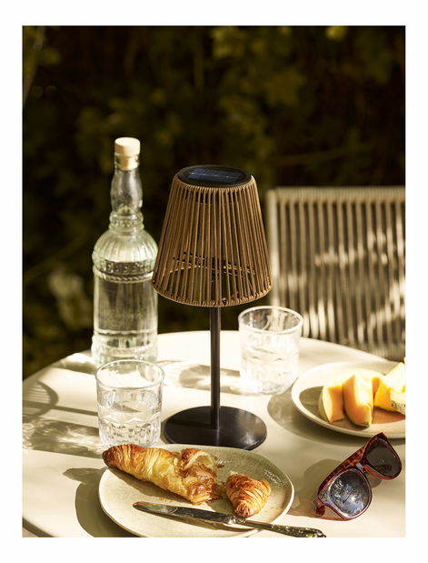 Venkovní svítidlo Seloria (hnědá + černá)