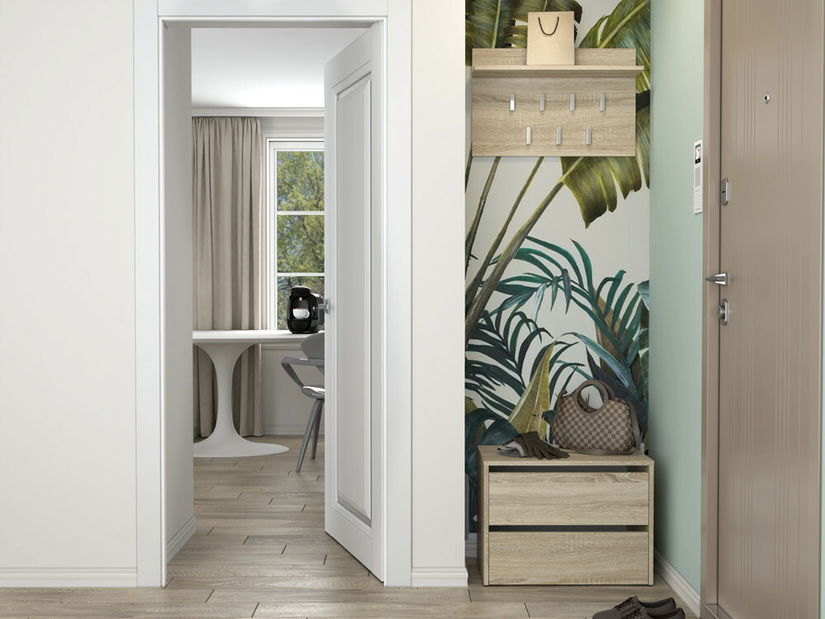 Botník (skříňka na boty) Metido 1 (dub sonoma)