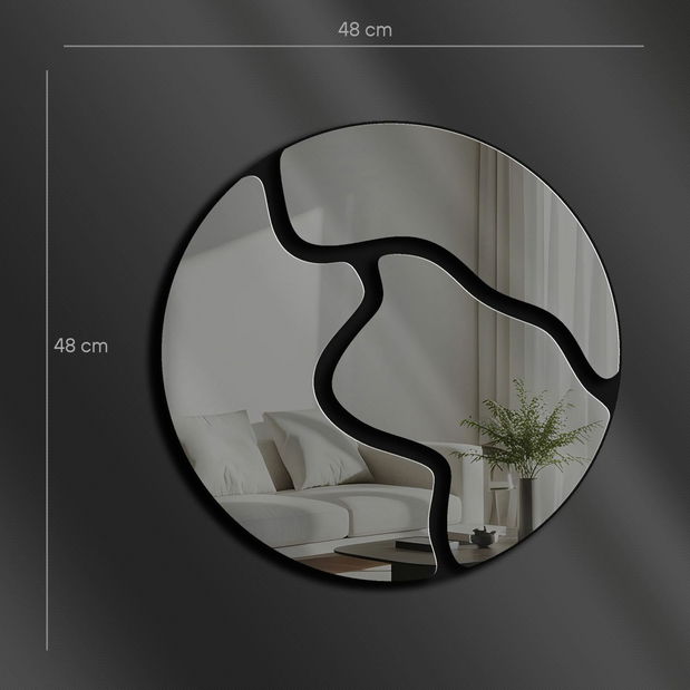 Zrcadlo Ozi 10 (kouřová)