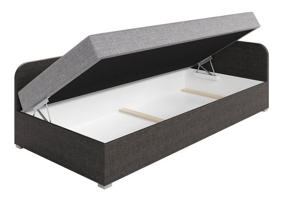 Jednolůžková postel Raphael (Lux 22 + Lux 06) (P)