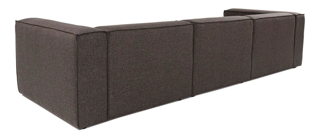 Rohová sedačka Forewona (tmavě hnědá)