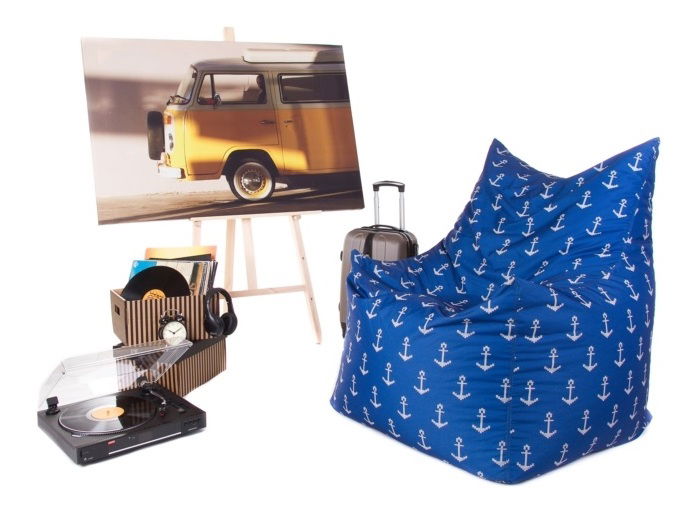 Sedací pytel Roxana XXXL (modrá)