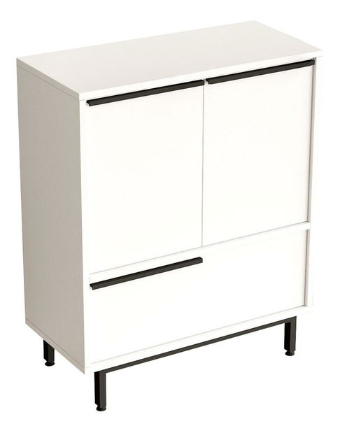 Skříňka Nipilo 3 (bílá)