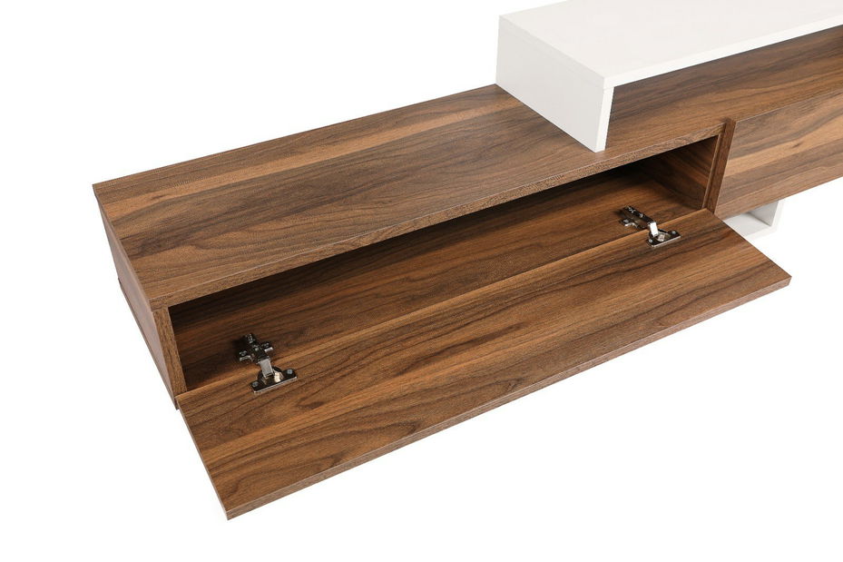 Obývací stěna Nirvy (bílá)