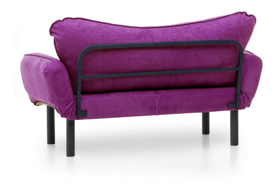 Rozkládací pohovka dvojsed Chatty (fialová)