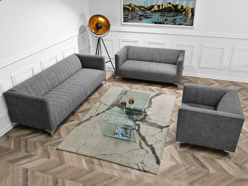 Relaxační křeslo Rotundas (šedá)