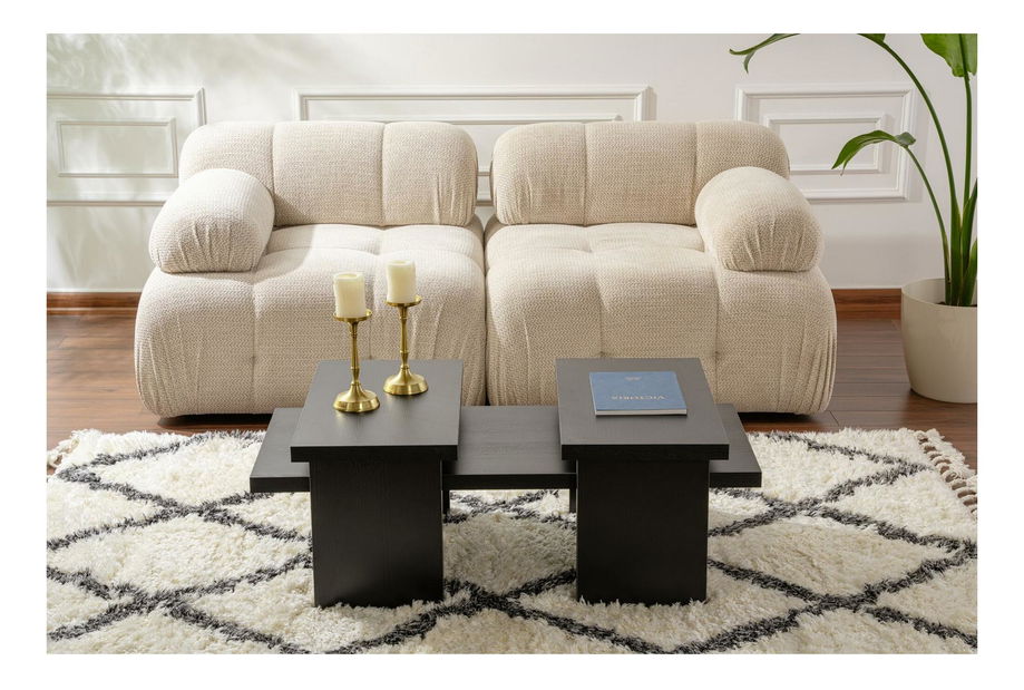 Konferenční stolek Sanctares (černá)