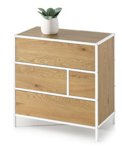 Komoda Soren Kom (dub + bílá)