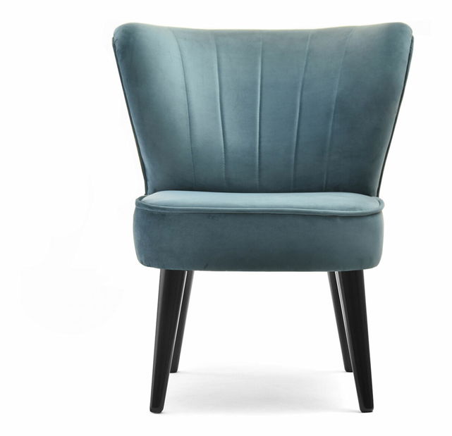 Relaxační křeslo Arginteno (modrá + černá)