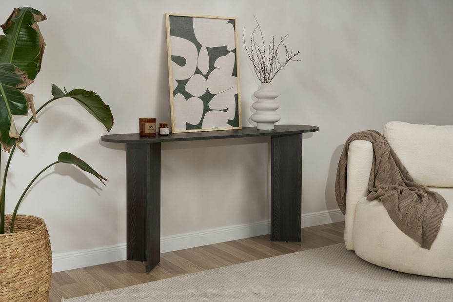 Konzolový stolek Sirinda (černá)