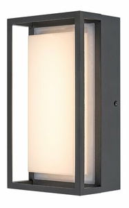 Venkovní nástěnné LED svítidlo Mendoza (bílá + antracit)