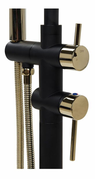  Vodovodní baterie Tamala (černá + zlatá)