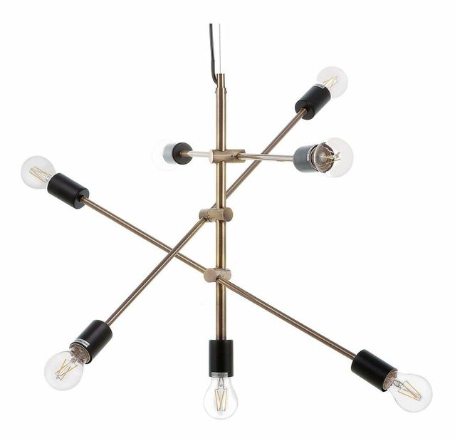 Závěsná lampa Cramer (mosazná)