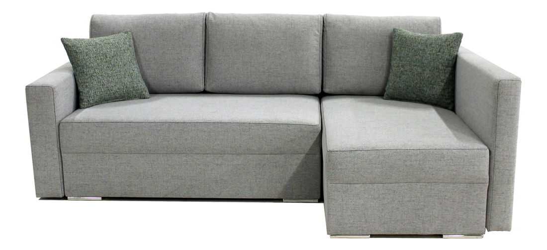 Rohová sedací souprava BRW Kris Lux 3DL URC (šedá) (P)