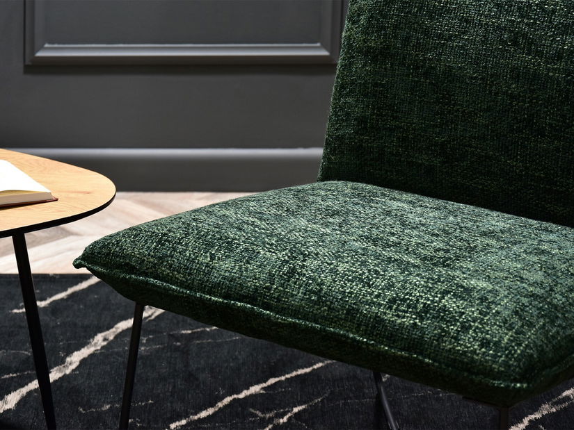 Relaxační křeslo Pakorabanas (zelená + černá)