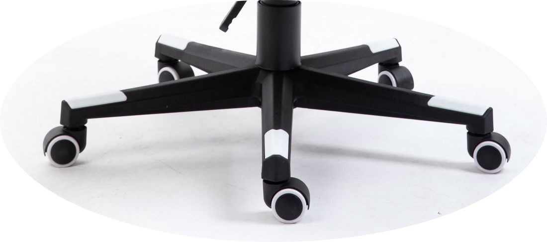 Kancelářská/herní židle Farhana (černá + bílá)