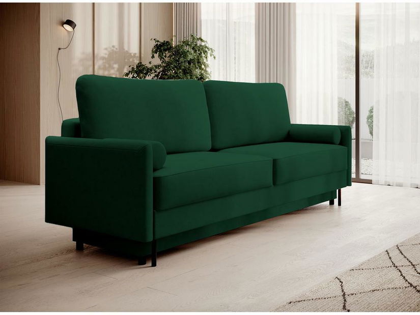 Pohovka trojsedačka Toblera (zelená)