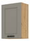 Horní kuchyňská skříňka Lucid 50 G 72 1F (dub artisan + claygrey)