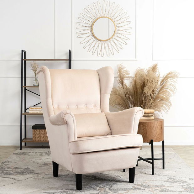 Křeslo Kitch 2 (béžová)