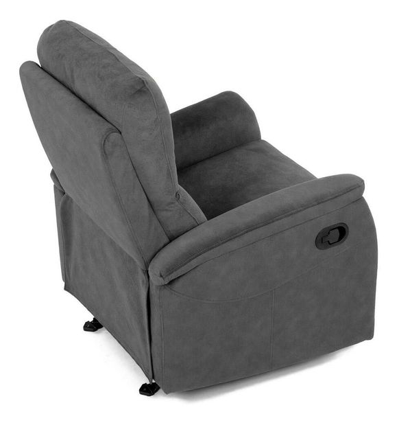 Polohovací křeslo Trajeron (šedá)