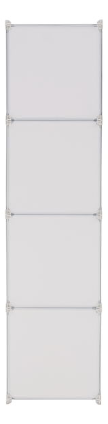 Dětská modulární skříň Atlanta (bílá + hnědá)