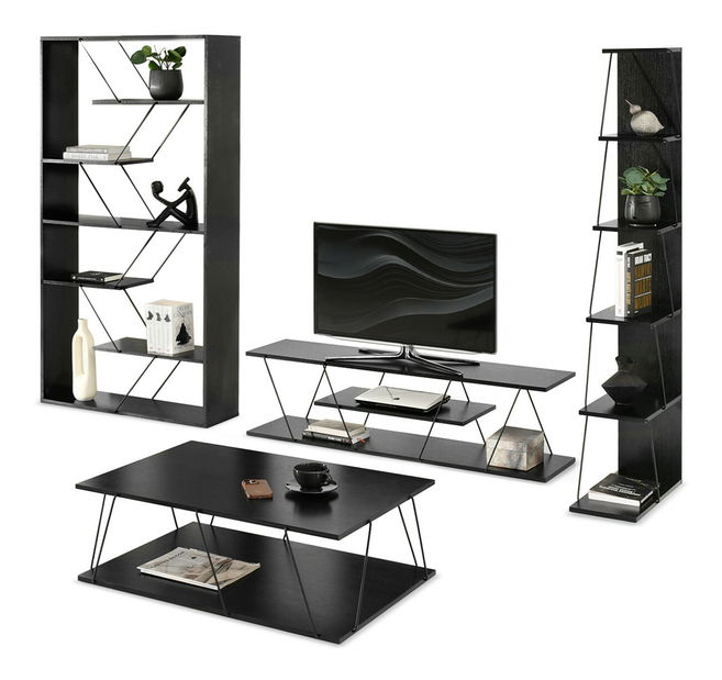 Obývací stěna Healey 1 (černá)