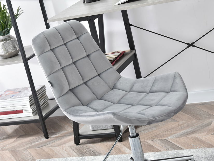 Židle Eleanor (šedá + černá)