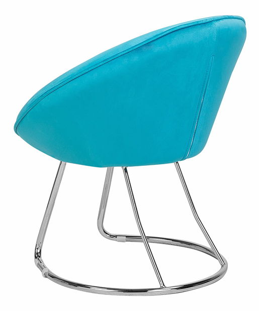 Křeslo Flovi (tyrkysová) *výprodej