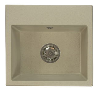 Kuchyňský dřez Donius (béžová) (s 1 otvorem pro baterii)