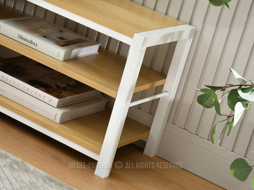 TV stolek/skříňka Empantana (bílá)