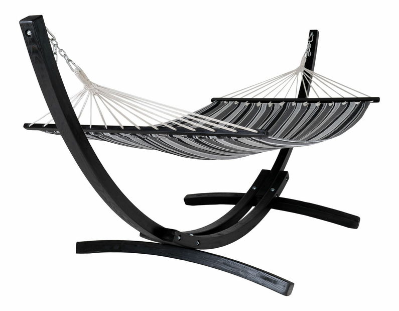 Houpací síť Tinveria (šedá + černá)