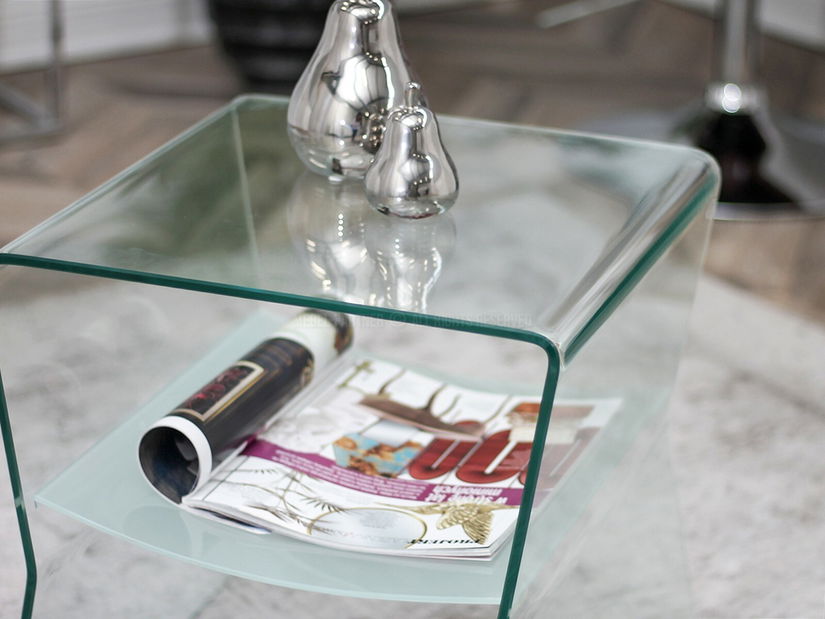 Konferenční stolek Spinal S (transparentní)