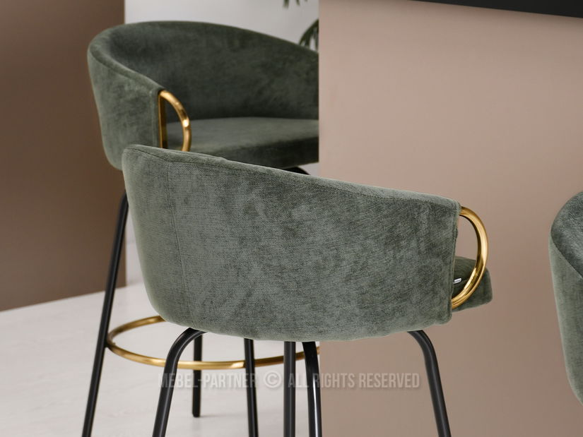 Židle Carma H (zelená + černá)