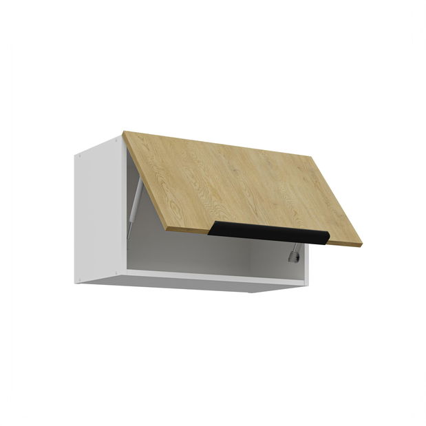 Horní kuchyňská skříňka Carminia 60 GU-36 1F (dub cremona + bílá)