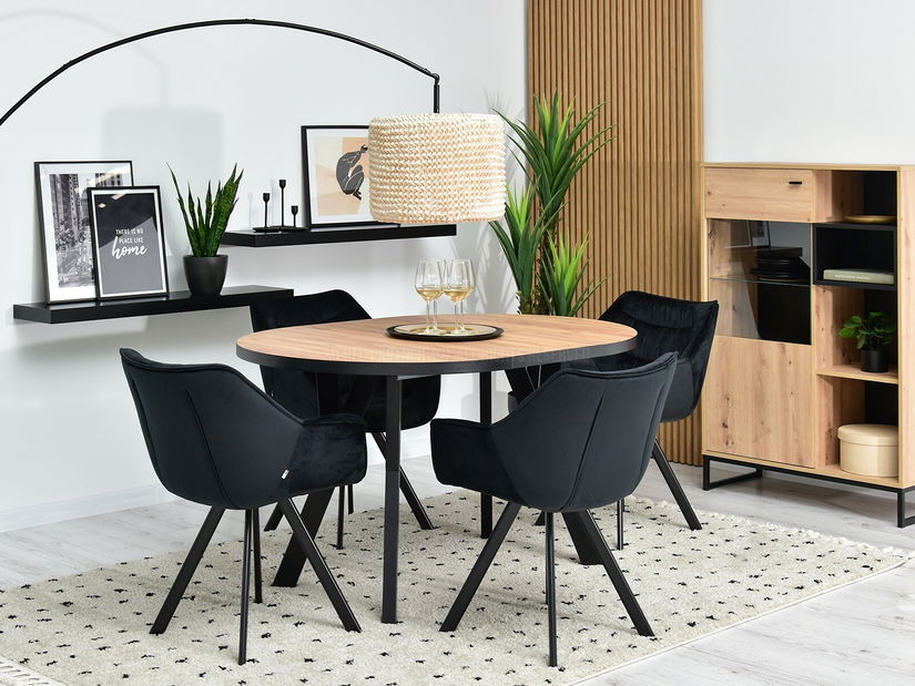 Židle Nina (černá)