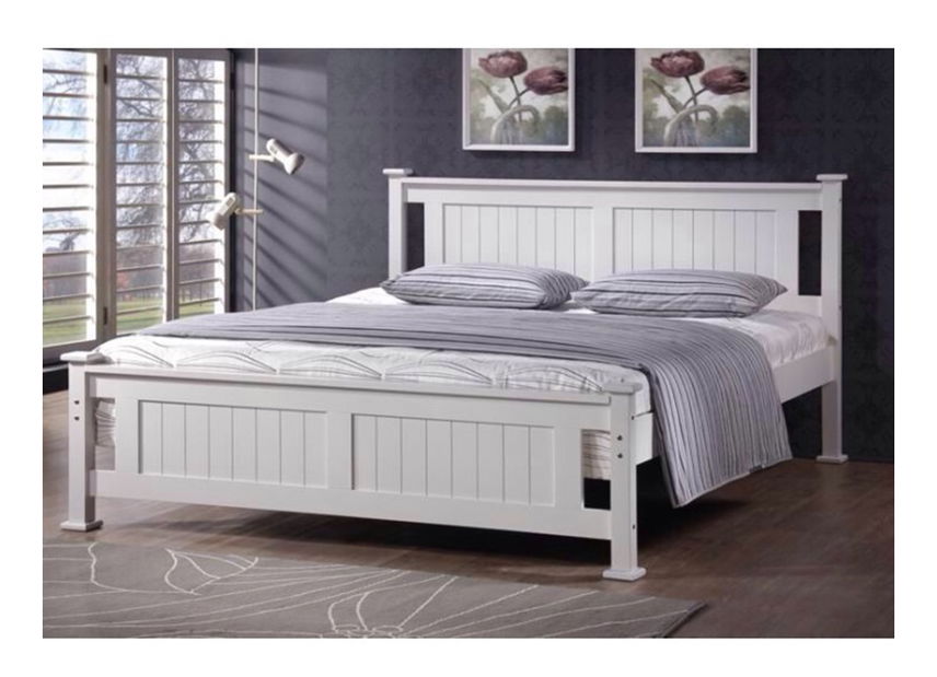 Manželská postel 160 cm Lycoris (s roštem) *bazar