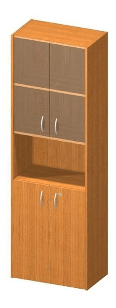 Vitrína Asista AS 004 třešeň